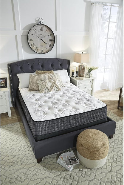 Signature Design by Ashley Twin Size Limited Edition 11 inch Plush Hybrid Mattress with Lumbar Support Gel Memory Foam