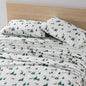 Eddie Bauer - Queen Sheets, Cotton Flannel Bedding Set, Brushed For Extra Softness, Cozy Home Decor (Deer Hollow, Queen)