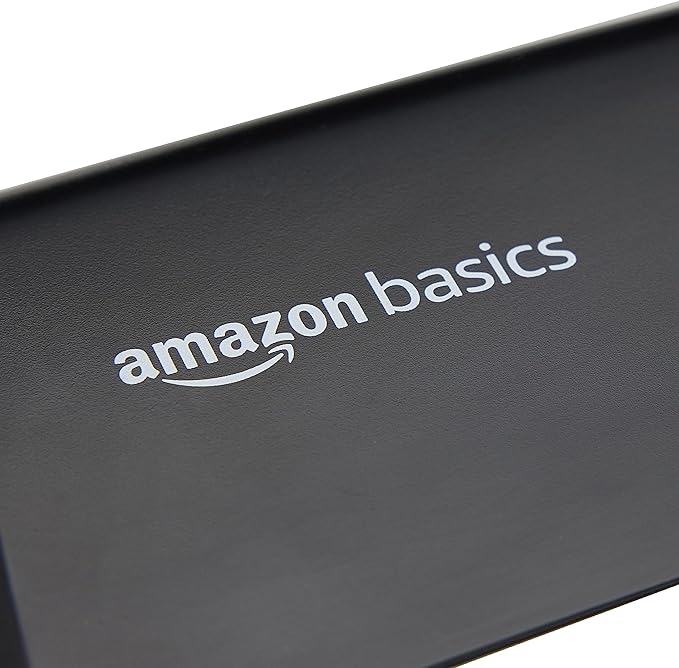 Amazon Basics 6 Sheet Cross Cut Paper and Credit Card Home Office Shredder with 3.8 Gallon Bin, Black-Mewly Pet