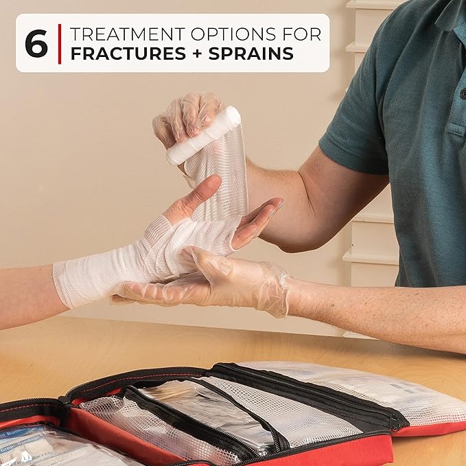 First Aid Kit – 291 Pieces of First Aid Supplies | Hospital Grade Medical Supplies for Emergency and Survival Situations | Ideal for Home, Car, Trucks, Camping, Hiking, Travel, Sports, Pets, Hunting-Mewly Pet