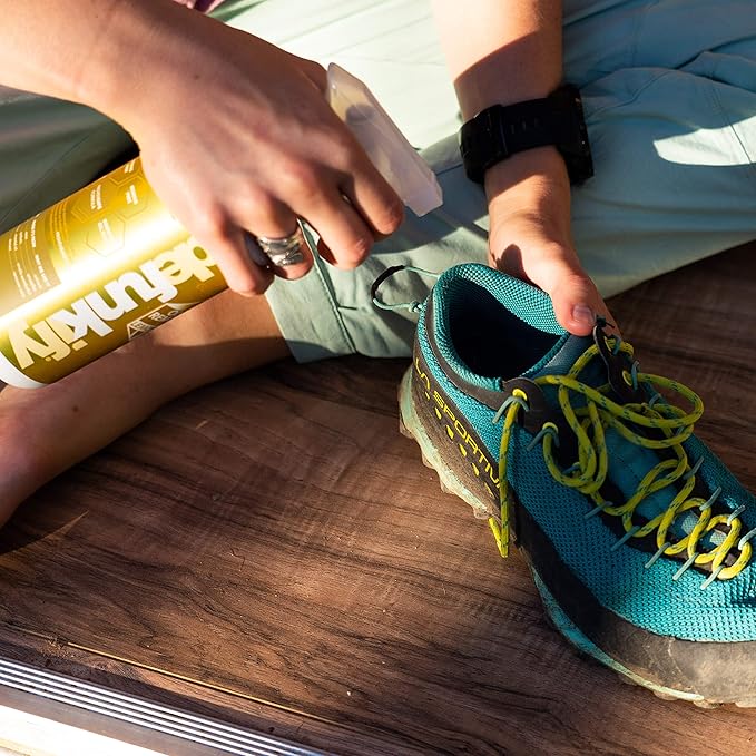 Odor Remover Spray, 16oz (2-Pack). 'Lavender' Essential Oil Odor Eliminator for Strong Odors on Fabric, Shoes, Activewear. 'ProvenSafe' Deodorizer for Pets, Kids & Sensitive Gear w/Ionic Silver-Mewly Pet