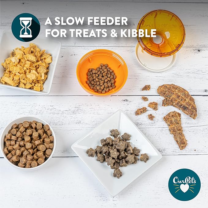 Our Pets Smarter Toys IQ Treat Ball - Colors Mary Vary - 4" - for Larger Dogs-Mewly Pet