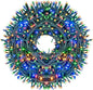 Decute 800LED 272ft Christmas String Lights UL Certified 8 Modes, Waterproof Outdoor Indoor Twinkle Starry Light for Christmas Tree Patio Garden Party Decor, Multicolor