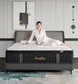 Full Size Mattress,10 Inch Hybrid Full Mattress in a Box with Memory Foam & Individual Pocket Spring for Edge Support,Pressure Relief,Medium Firm,CertiPUR-US.
