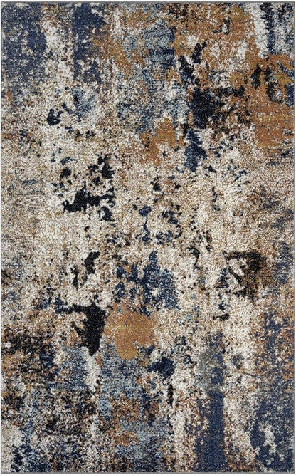 Keen Home Design Area Rugs - 12x15 Non-Shedding, Abstract Rugs for Kitchen, Living Room, Bedroom, Dining Room, Entryway - Size: 12' x 15', Multi