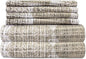 Queen Sheets Printed - 6 Piece 1500 Supreme Collection Fine Brushed Microfiber Deep Pocket Queen Sheet Set Bedding - 2 Extra Pillow Cases, Great Value, Queen, Monaco