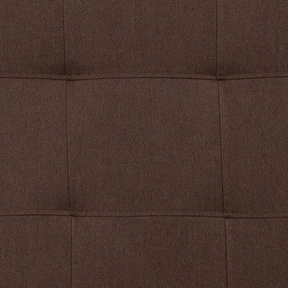 Flash Furniture Bedford Tufted Upholstered Queen Size Headboard in Dark Brown Fabric
