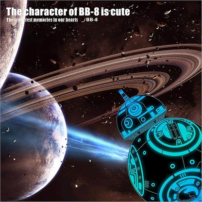 MOSSOM 2 Bases 5 Patterns Star Wars Gifts 3D Illusion Lamp - Star Wars Toys LED Night Light for Kids Room Decor, 7 Color Change, Cool Gifts for Men, Women, Boys, Girls