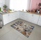 Keen Home Design Area Rugs - 3x5 Non-Shedding, Abstract Rugs for Kitchen, Living Room, Bedroom, Dining Room, Entryway - Size: 3' x 5', Multi