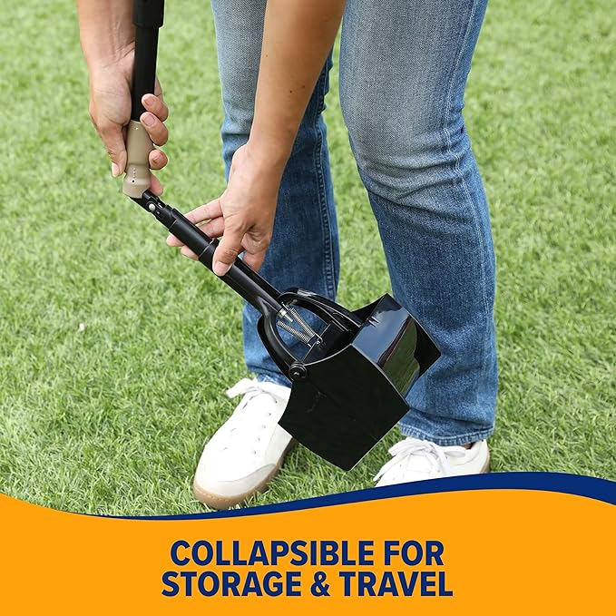 Arm & Hammer Pooper Scooper Claw Scoop Dog Poop Scooper for Yard Pet Waste Management System (Pack of 6)-Mewly Pet