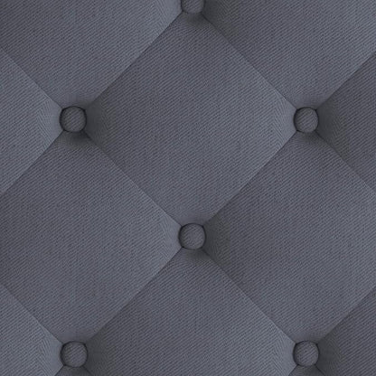 Flash Furniture Brighton King Size Tufted Upholstered Platform Bed in Light Gray Fabric