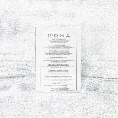 Utopia Bedding Fleece Blanket Queen Size White 300GSM Luxury Anti-Static Fuzzy Soft Microfiber Bed Blanket (90x90 Inch)