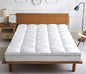 COMFORT BOOST™ Extra Thick, Cooling Mattress Topper — Pillowtop, Down Alternative Mattress Pad with Deep Pockets (8-21" Depth) Fits All Mattress Sizes, Helps Ease Back Pain & Protects Mattress — Full