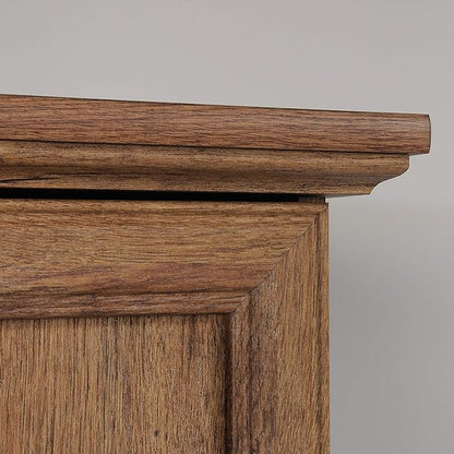 Sauder Palladia Armoire, Vintage Oak finish