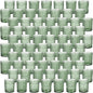 70pcs Assorted Votive Candle Holders - Green Glass Tea Lights Candle Holder in Bulk, Tealight Candle Holder for Table Centerpiece Wedding Decor Home Decoration
