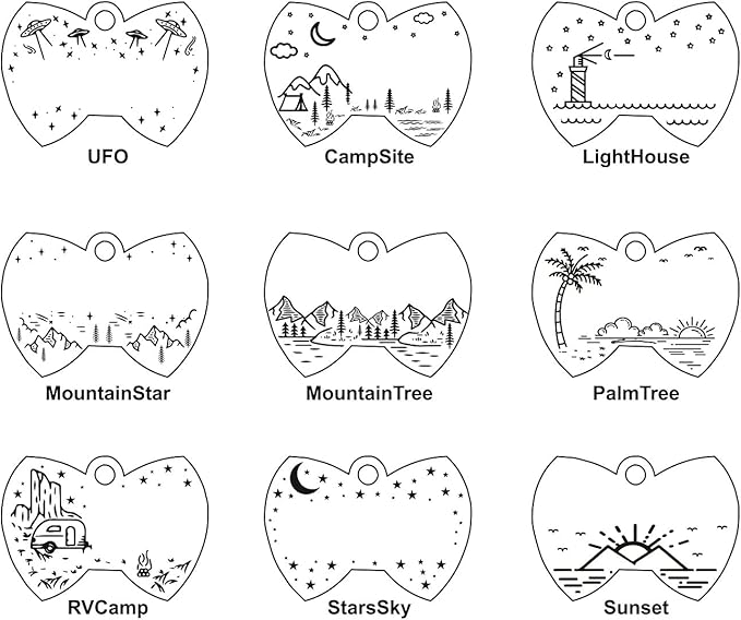Personalized Dog Tag with 5 Lines of Custom Deep Engraved Durable Stainless Steel Pet ID Name Tag Designer Small Size Bow Tie-Mewly Pet