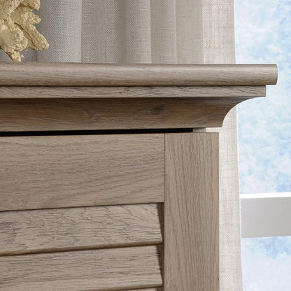 Sauder Harbor View Multipurpose Storage, Tall Pantry Cabinet, L: 35.43" x W: 16.73" x H: 61.02", Salt Oak