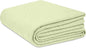 COTTON CRAFT Soft Cotton Thermal Blanket - Plush Herringbone Twill - All Season Luxurious Breathable Skin Friendly Lightweight Cooling Throw Blanket - Sofa Couch Travel Camping Dorm - Full Queen Sage