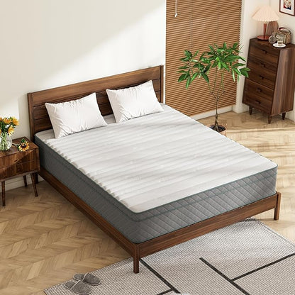 Swbvs Full Mattress, 12 Inch Full Size Mattresses, Memory Foam & Pocket Spring Hybrid, Firm Feel, Full Bed Mattress, CertiPUR-US Certified, Fiberglass Free