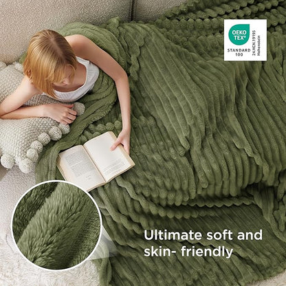 Bedsure GentleSoft Cypress California King Size Blanket for Couch - Cozy Soft Blankets for Women, Cute Small Fleece Throws for Girls, Birthday Gifts for Women, 102x96 Inches