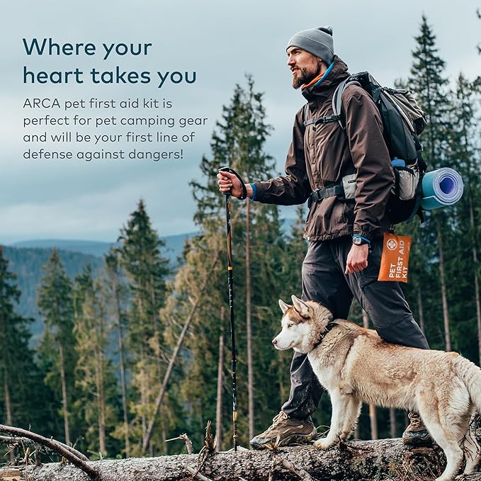 Dog First Aid Kit - Pet Emergency Kit - Water Resistant High Visibility Reflective First Aid Pouch Dog Camping Essentials for Hiking, Backpacking, Sports, Hunting-Mewly Pet