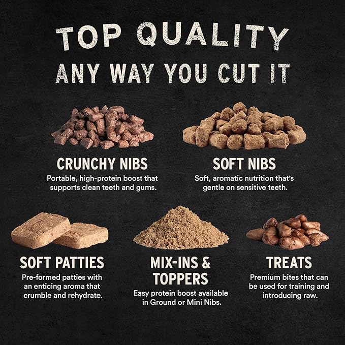 Vital Essentials Freeze Dried Raw Cat Food, Chicken Mini Patties Entree, 15 oz-Mewly Pet