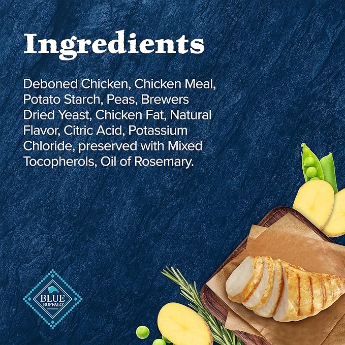 Blue Buffalo Wilderness Crunchy Cat Treats, Grain-Free Treats for Cats Made with Natural Ingredients, Great for Training, Tasty Chicken Flavor, 12-oz. Tub-Mewly Pet