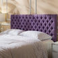 Christopher Knight Home Jezebel Headboard - Fully Upholstered, Queen / Full, Light Purple