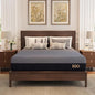 EGOHOME 10 Inch Full Mattress, Copper Gel Cooling Memory Foam Mattress for Back Pain Relief,Therapeutic Double Mattress Bed in a Box, Made in USA, CertiPUR-US Certified, 54x75x10 Black