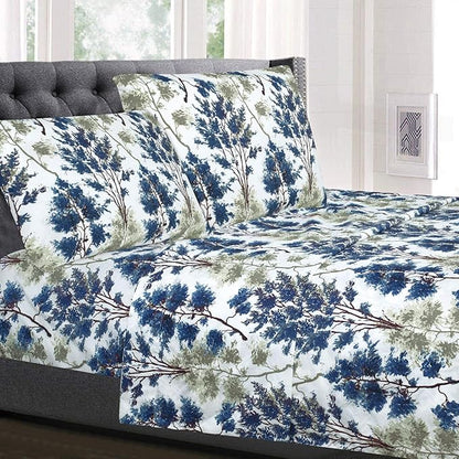 Twin Sheets - Breathable Luxury Sheets with Full Elastic & Secure Corner Straps Built In - 1800 Supreme Collection Extra Soft Deep Pocket Bedding Set, Sheet Set, Twin, Florence