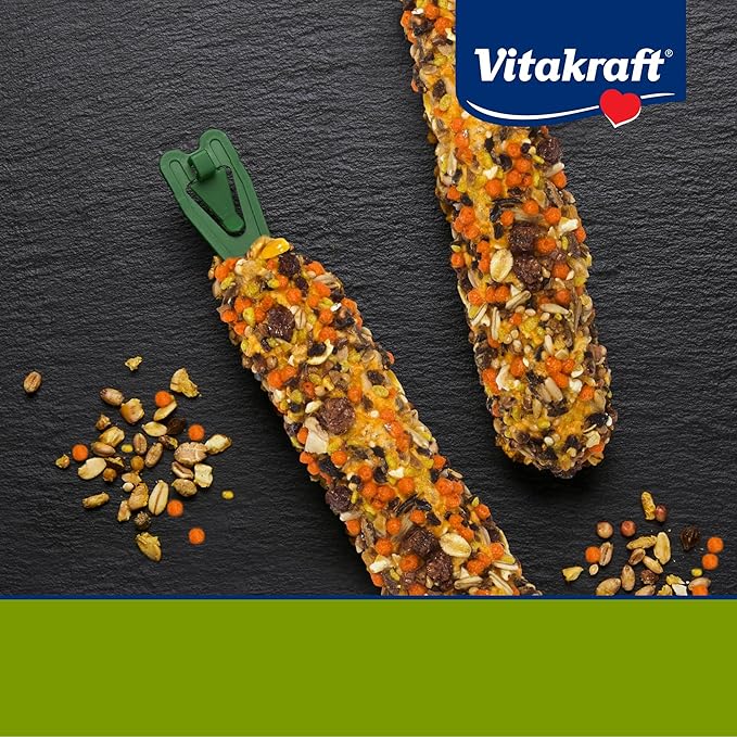 Vitakraft Crunch Sticks Hamster Treat - Apple and Honey - Hamster Chew Sticks-Mewly Pet