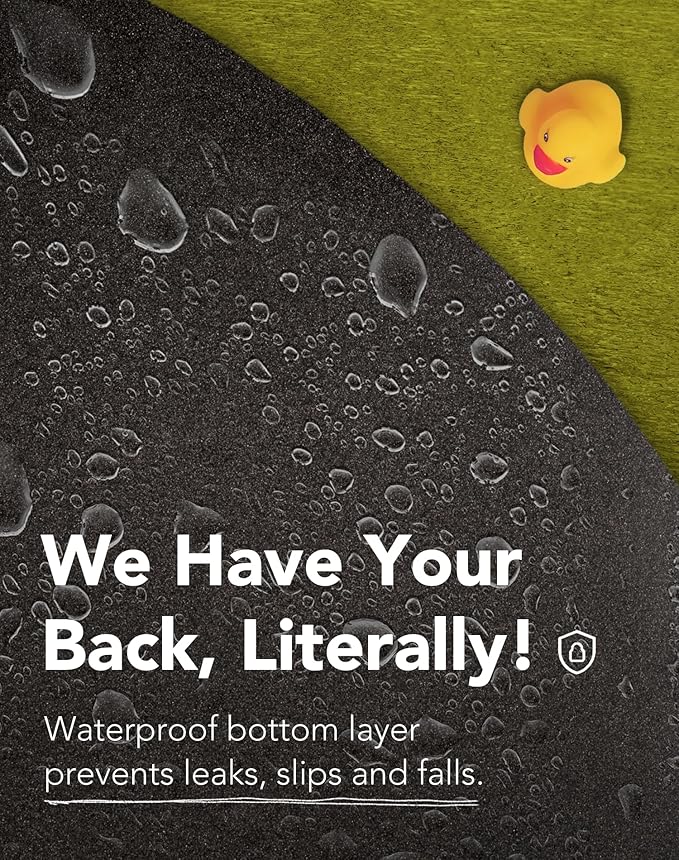 Lukamoo® Cute Cat Litter Mat (30’’x20’’), Large/L, for Kitty Litter & Cute Cat Litter Box, Litter Trapping Mat (mackerel tabby)-Mewly Pet