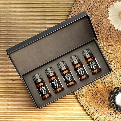 AirScent Hotel Diffuser Oil Gift Set - Metro City Hotel Scents - 10 mL, 0.34 fl oz Fragrance Oil Set - Inspired by The Hotel Costes Paris, Fairmont, London St James, The Baccarat Hotel and Others