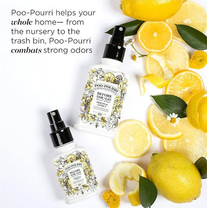 Poo-Pourri Before-You-go Toilet Spray, Original Citrus Scent, 0.14 Fl Oz