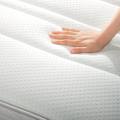 ZINUS 8 Inch Foam and Spring Mattress, California King, CertiPUR-US Certified Foams, Mattress in A Box, White