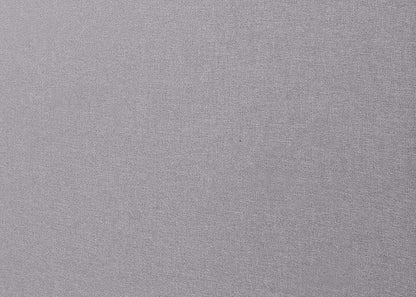 Crown Mark Erin Upholstered Panel Bed in Gray, Twin