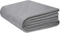 COTTON CRAFT Soft Cotton Thermal Blanket - Plush Herringbone Twill - All Season Luxurious Breathable Skin Friendly Lightweight Cooling Throw Blanket - Sofa Couch Travel Camping Dorm - Full Queen Grey