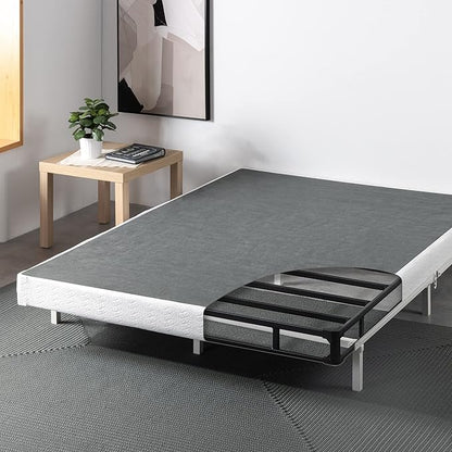 ZINUS 5 Inch California King Metal Smart Box Spring with Quick Assembly, Mattress Foundation, Strong Metal Frame, Easy Assembly