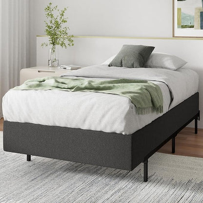 ZINUS 9 Inch Twin WonderBox(TM) Smart Box Spring, Quick Assembly Mattress Foundation, Durable Metal Frame, Grey