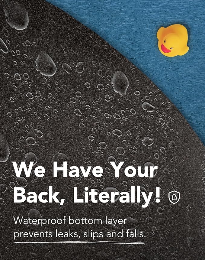 Lukamoo® Cute Cat Litter Mat (30’’x20’’), Large/L, for Kitty Litter & Cute Cat Litter Box, Litter Trapping Mat (Orange Tabby)-Mewly Pet