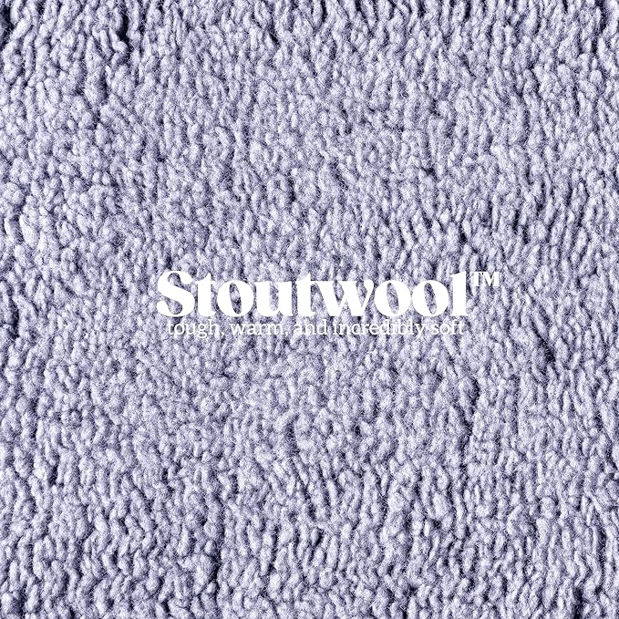 Stoutwool Indestructible Dog Bed - Fluffy Chew Proof Dog Crate Pad - Tough Kennel Pad for Aggressive Chewers - Washable, Ideal for Large Breeds & Fits 42-Inch Crate - 41"x27", Jacaranda-Mewly Pet