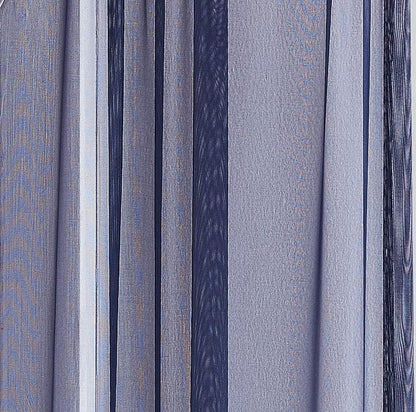 LinenZone Navy Window Scarf Valance in 360 Inch Size. Use Window Scarves as Canopy Bed or Backdrop Curtains, Curtain Scarf, or Sheer Fabric for Draping. (Amazing 55 x 360, Navy)