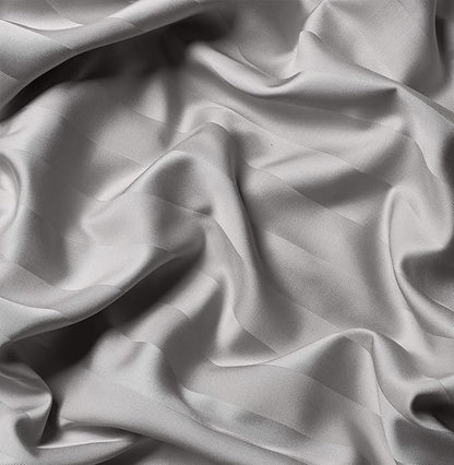 California King Sheets by Pure Bamboo, Genuine 100% Organic Viscose Derived from Bamboo Bed Sheet Set, Soft & Cooling, Double Stitching, Lifetime Quality Promise (California King, Jacquard Silver)